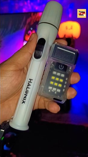 Glow-in-the-Dark Flashlight 🌟 Vs Mini Work Light 🔦 | Brightness Test | #flashlight #shots #diy