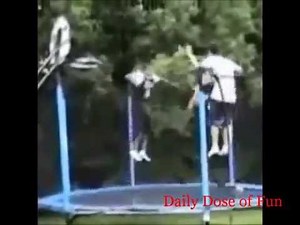 Funny Trampoline Fails (Funny trampoline compilation) - Daily Dose Of Fun
