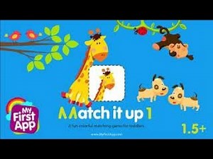 Match it up 1 | Autism matching therapy game | Special education learn apps