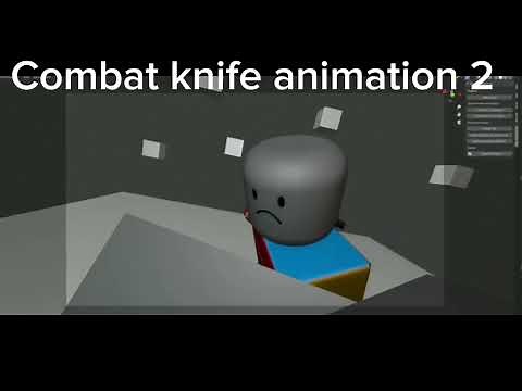 Chain Combat knife animation