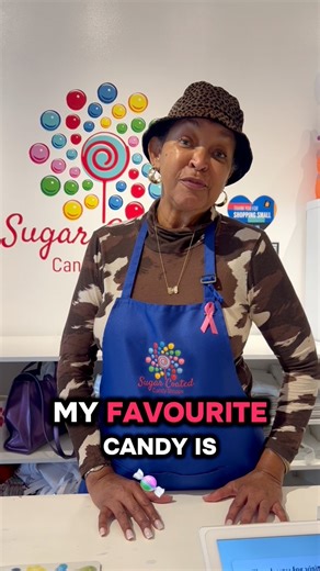 Ms. Margo always keeps the smiles! Take a look as she tells us her favorite candy and why! Drop yours in the comments  | Sugar Coated Candy Shoppe | Facebook