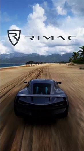 2019 Rimac Concept Two Off-Road Launch Control - Forza Horizon 5 #shorts