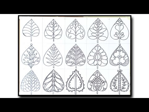 How To Tree | How To Decorative Trees | Easy Tree Drawing | Decorative Trees Shapes🌴 Creative Tree 🌳