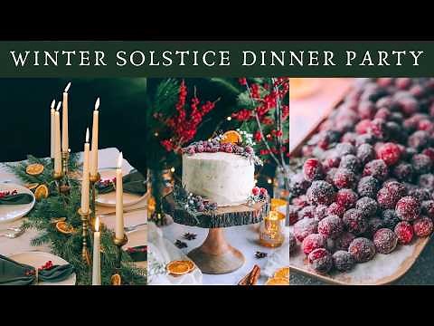 Winter Fantasy Dinner Party 🕯️Whimsical Holiday Recipes & Decor