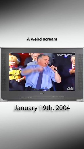 “Unpresidential” was the main criticism of the scream which is somewhat hilarious given the current state of US Presidential Politics. Overall Howard Dean’s energetic, apparently honest, off the cuff oratory style and antics (both on and off the stage) were labeled as being “unpresidential” and his opponents used clips of his speeches to frame him as being angry or erratic which put off less motivated independent or “casual” voters. Oh and some people also called the Dean Scream “I Have A Scream