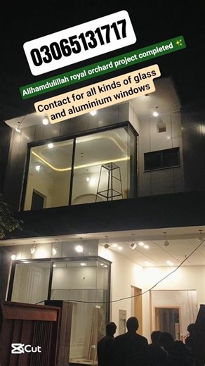 "Allhamdulillah" Another project is completed~Aluminium window home decor #viral #shorts #shortsfeed