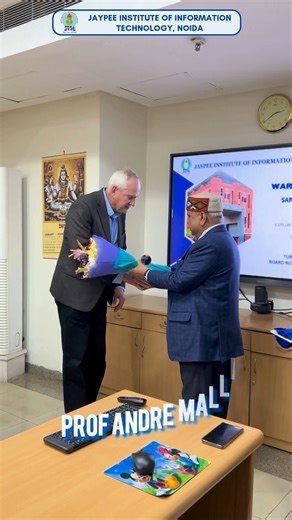 A proud moment for Jaypee Institute of Information Technology as we welcomed a delegation from University of San Diego to our campus for an engaging interaction with our Hon’ble Vice Chancellor, Director, Dean, and Heads of Departments. This first meeting marked the beginning of meaningful discussions on academic collaboration, global partnerships, and shared learning between our institutions. 🌍 We look forward to building strong international ties and creating new opportunities for students an