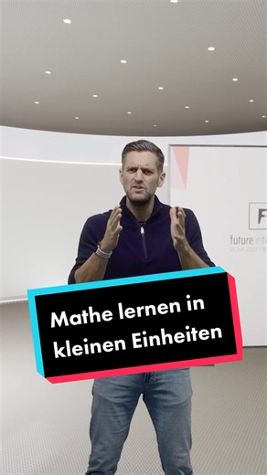 Mathe lernen in kleinen Einheiten mit Daniel Jung