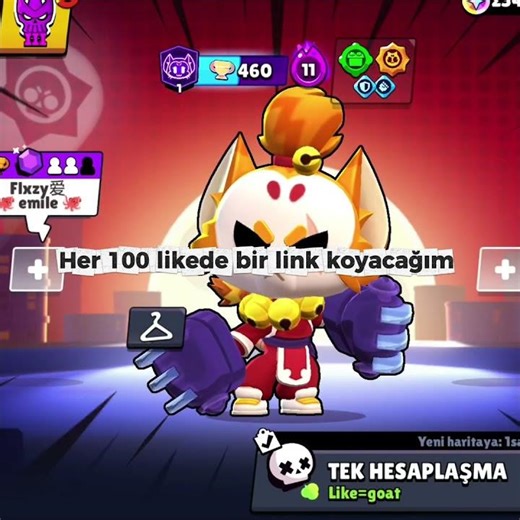 Supercell partneri olduğum için kostüm dağıtıyorum😍 #brawlstars #shorts
