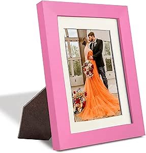 ABAJI Wooden Photo Frame High Transparency Vertical Horizontal Wall Hanging Desk Shelf Office Table Family Gallery Wedding Holiday Decoration