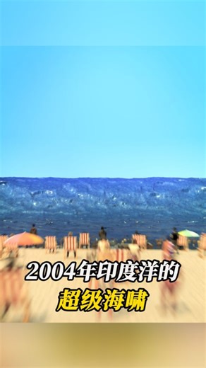 毁灭性的2004年的海啸