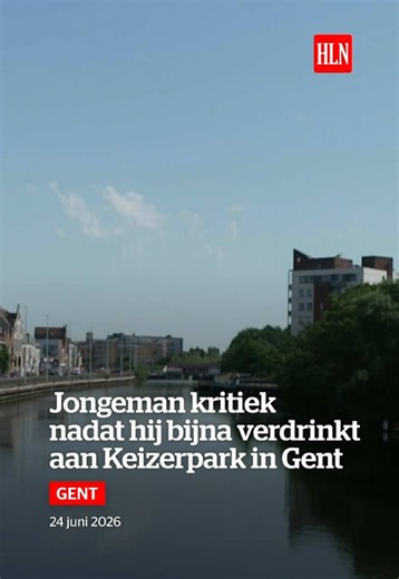 Jongeman in kritieke toestand na zwemincident in Keizerpark Gent