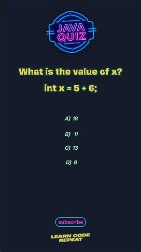 Comment your answer-Java Quiz#4 #java #facts #programming #technology #computer #practicequestions
