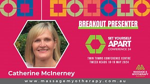 Catherine McInerney previews her upcoming 2024 National Conference breakout session. Learn more about the 2024 National Conference here: http://tinyurl.com/y2fc74mt | Massage & Myotherapy Australia