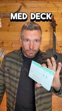 Prescription Meds for Emergencies Explained | Med Deck Cards, Dosing, and Preparedness