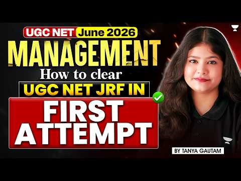 UGC NET Management | UGC NET Management 2026 Study Plan | UGC NET | Tanya Mam