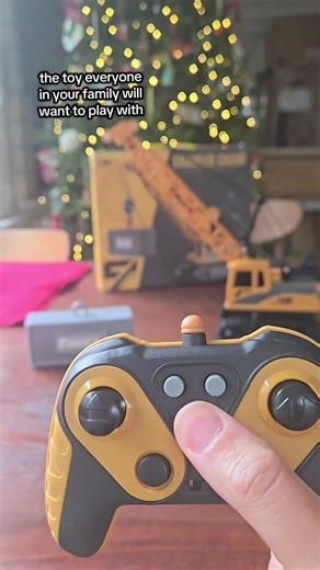 this toy is simply so fun. it doesn't matter how old you are, you will love playing with it. #remotecontrolcar #remotecontrolcraneoperator #constructiontoys