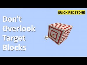 How Target Blocks Simplified Redstone