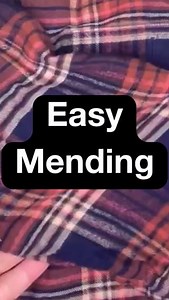 1.2K views · 30 reactions | Start your fall clothing refresh by taking some steps to easily mend holes or tears with your sewing machine. Most sewing machines (especially if it’s computerized like the SINGER Quantum Stylist 9960) have a built-in mending stitch that you can use with your buttonhole foot. Have a garment with multiple colors (or plaid)? Go ahead and change thread colors to get a closer match! | Singer North America | Facebook