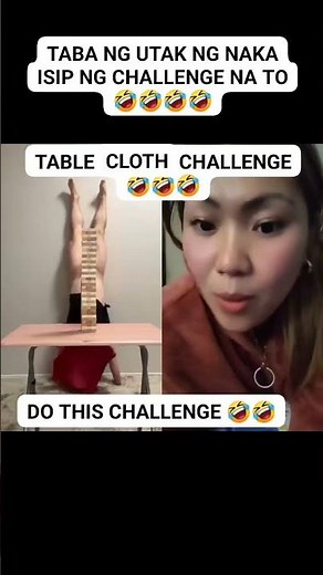 Table Cloth Challenge #rhonzofficialvlog