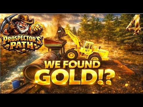 WE FINALLY STRUCK GOLD!? First Wash Plant Run in FS25! 💰 EPISODE 4