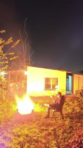 Manchmal muss man einfach entspannen 😊 #timelapse #herbst #lagerfeuer