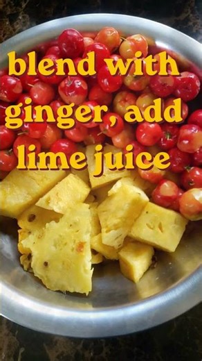 Jamaican Cherry Pineapple Drink Hit Different