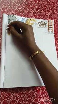 How to draw | Stool | With Alphabet letter || F ||easily with the pastels #youtubeshorts #shorts #