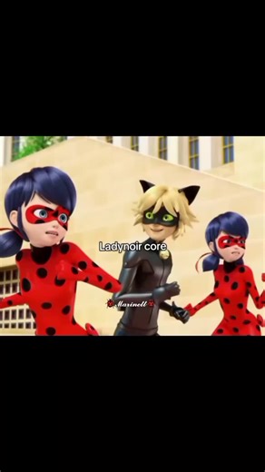 #parati #seriemiraculous #catnoir #laydybug