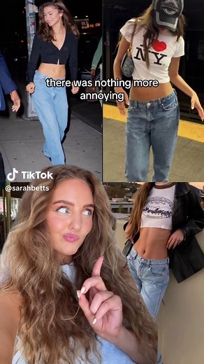 Sarah Betts Low Rise Jeans Outfit Inspo