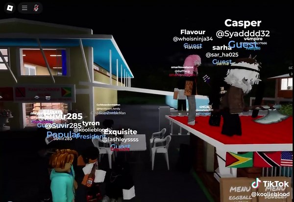 Guyanese Wedding Celebration in Roblox