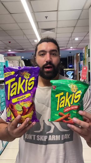 Exploring Takis Fuego and Green Chile Flavors