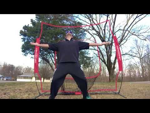 POWERNET 7x7 PRACTICE NET AND TEE SETUP VIDEO UNBOXING