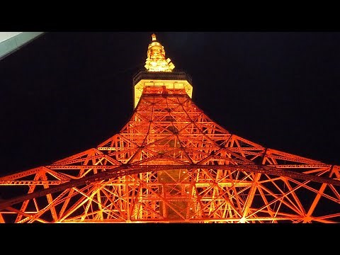 Superb view from the observatory of Tokyo Tower