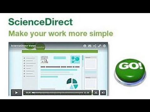 Comment utiliser le site web ScienceDirect | Recherche scientifique