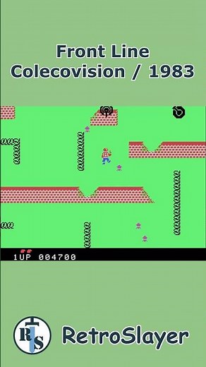 Front Line Gameplay Colecovision