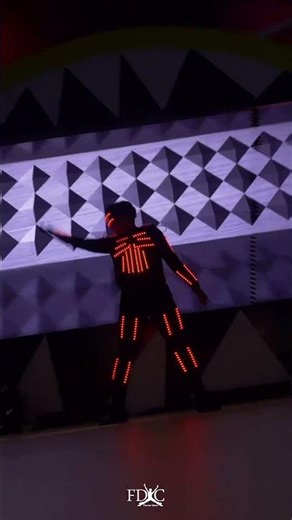 LED Interactive Video Dance Performance