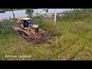 Perfectly Dozer Clearing Forest Step by Step |Clearing The Land Project Using SHANTUI Dozer
