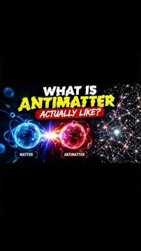 What Does Antimatter Actually Look Like? 🤯