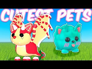 25 CUTEST PETS in ADOPT ME ROBLOX!