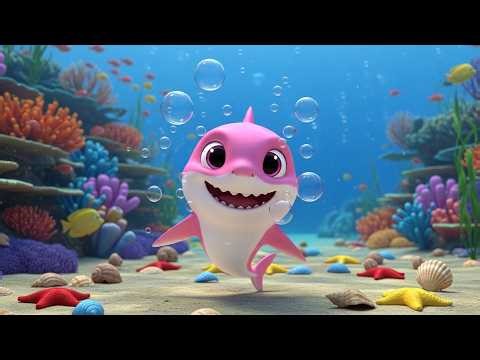 El Baile del Tiburón Bebé Remix Divertido 🦈 Canciones Infantiles y Rimas para Niños y Bebés Baby