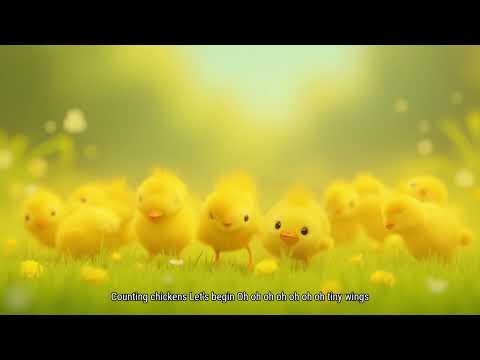 Counting Chickens Song for Kids! Learn Numbers 1 to 10