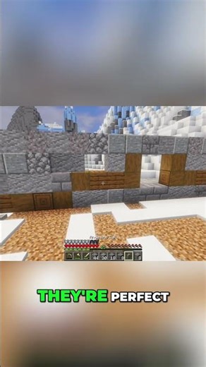 Make Your Minecraft Walls Look Better (Easy Detail Trick) 🏡#minecraft #gaming #relaxing #satisfying