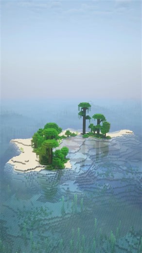 TROPICAL OASIS Island Seed 🏝️ Minecraft Bedrock/Java 26.1+