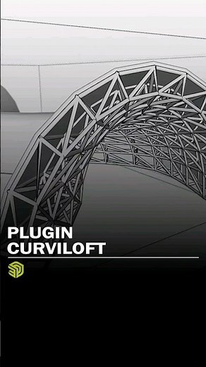 Crea curvaturas 3d con Curviloft ✅️ #SketchUp #LINEStudio