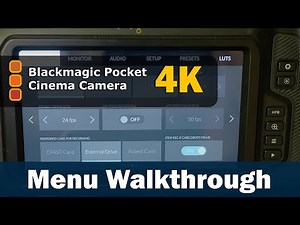 Pocket 4K Menu Walkthrough and Best Setting for Filmmaking