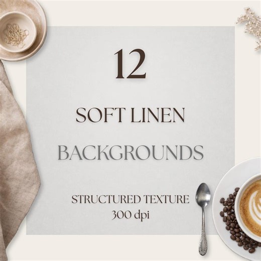 Textured Background Pack, Soft Linen Structured Texture, Neutral Digital Paper, Photography Backdrop, 12 Images - Etsy