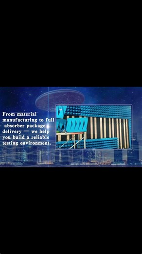 EMI Anechoic Chamber Solutions#emc #absorber #rfabsorber