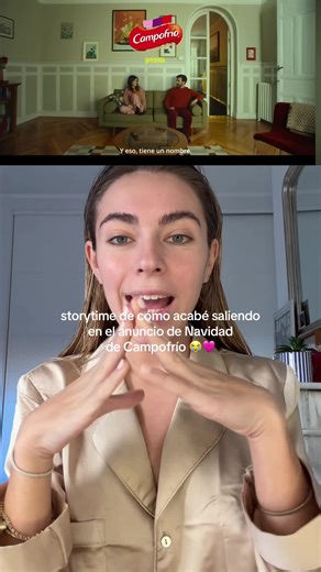 Anuncio Navidad Campofrío con Aitana Soriano