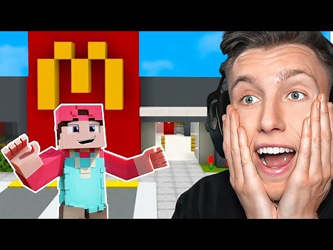 Ich BAUE einen MCDONALDS in MINECRAFT!